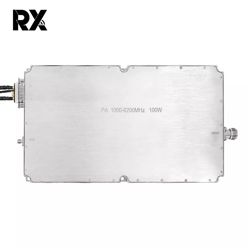 Ultra Geniş Bant 1000-6000MHz Yüksek Güçlü 100W Güç Amplifikatörü